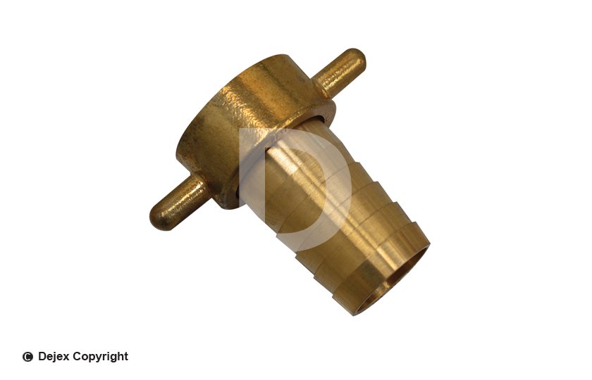 2"F X 2" BRASS HOSETAIL 