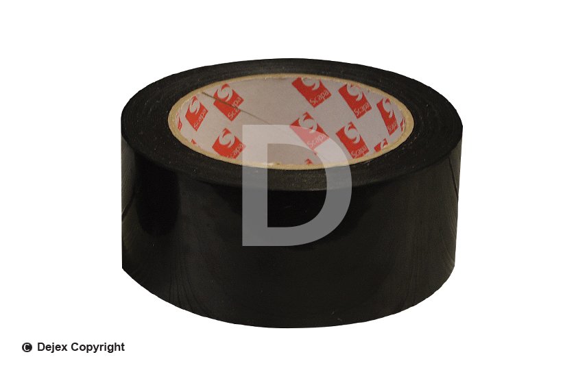 2" BLACK SCAPA TAPE (LARGE CORE)